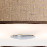 Firstlight Madison Contemporary Style 3-Light Pendant Light Taupe 2