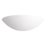 Firstlight Ceramic Modern Style 330mm Wall Uplighter Shell Unglazed 1