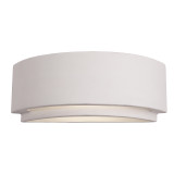 Firstlight Ceramic Modern Style Wall Up/Down Light Unglazed 1