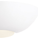 Firstlight Ceramic Modern Style 300mm Wall Up/Down Light in Unglazed and Acid Glass 2