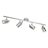Firstlight Atlantic 4-Light Light Bar Spotlight in Chrome