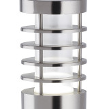 Firstlight Tamar Modern Style LED Post Light 7W Cool White in Stainless Steel and Frosted 2