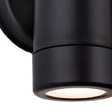 Firstlight Ravel Anti-Corrosion Style LED Up and Down Up and Down Light Warm White Black 2