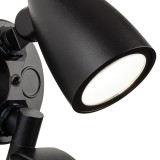 Firstlight Modern Style LED Security Spotlight 10W PIR Sensor Tri-Colour CCT Black 2