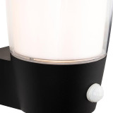 Firstlight Forbes Outdoor Wall Lantern PIR Sensor Duplex in Black 2