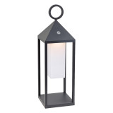 Firstlight LED Aruba Outdoor Lantern Dimmable with Dimmer Control Warm White 3000K in Graphite