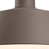 Firstlight Riva Modern Style 350mm Pendant Light Concrete 2