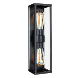 Firstlight 2-Light Lantern Dakota Black Contemporary 1