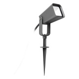 Firstlight Vector Square Style LED Garden Spike 6.5W Cool White Graphite 1