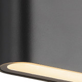 Firstlight LED Algarve Outdoor Wall Up and Down Light 3000K and 4000K and 5000K in Graphite 2