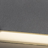 Firstlight LED Maya Single Outdoor Wall Downlight 3000K and 4000K and 5000K Opal in Graphite 2