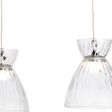 Firstlight LED Royale 3-Light Pendant Light Warm White 3000K Clear in Chrome 2