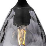 Firstlight Soho Pendant Light Smoked in Matte Black 2