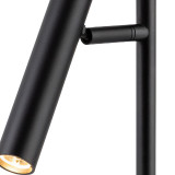 Firstlight LED Aspen Floor Lamp Dimmable Warm White 2700K in Black 2