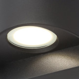 Zink MANU 8W LED Outdoor Up and Down Wall Light Black 2