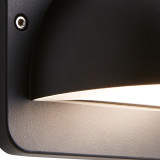 Zink RENNES 10W LED Outdoor Guide Wall Light Black Image 2