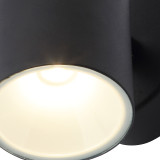 Zink MELO 10W LED Outdoor Up and Down Wall Light with Dusk til Dawn Sensor Black Image 2