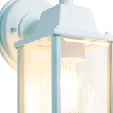 Zink CERES Outdoor Wall Lantern Pale Blue Image 2