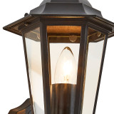 Zink LIBOURNE 6 Panel Outdoor Wall Lantern Black Image 2