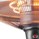 Zink Radiant Marl 2000W Pendant Patio Heater 2