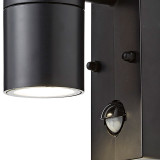 Coast Neso Up and Down Wall Light with PIR Sensor Black 2