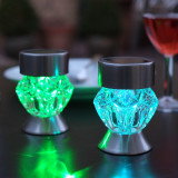 Smart Solar LED Crystal Effect Stake Light (4 Pack) Colour Changing and White Image 5