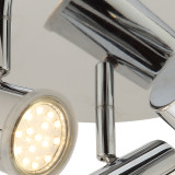 Spa Freya 3 Light Ceiling Spotlight Chrome 2