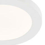 Spa 164mm Tauri LED Flush Ceiling Light 12W Tri-Colour CCT Opal and White Image 2