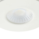 Spa Rhom LED Fire Rated Downlight 8W Dimmable IP65 Tri-Colour CCT Matt White Image 5 Spa Rhom LED Fire Rated Downlight 8W Dimmable IP65 Tri-Colour CCT Matt White Image 5