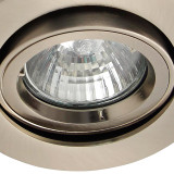 Electralite Yate Tiltable Fire Rated Downlight IP20 Satin Chrome 2