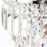 Spa Pro Bresna Wall Light Crystal Glass and Chrome Image 3