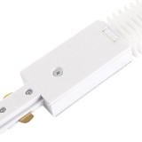 Culina TOR Flexible Connector Single Circuit Track White 2