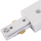 Culina TOR Double Connector Single Circuit Track White 2