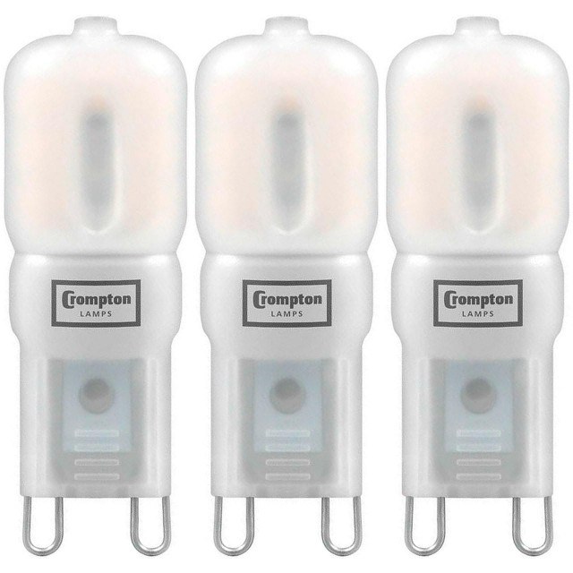 Crompton Lamps LED G9 Capsule 2.5W (3 Pack) Warm White Opal (25W Eqv) Main Image
