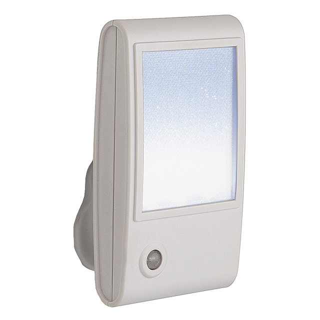 Firstlight Sparkle LED Night Light 0.4W Automatic Dusk to Dawn White in White 1