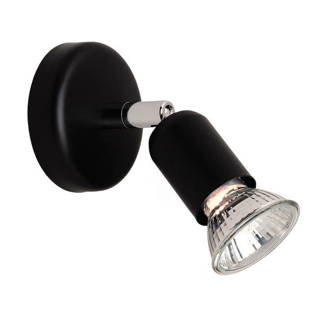 Firstlight Runner Modern Style Wall Spotlight Black 1