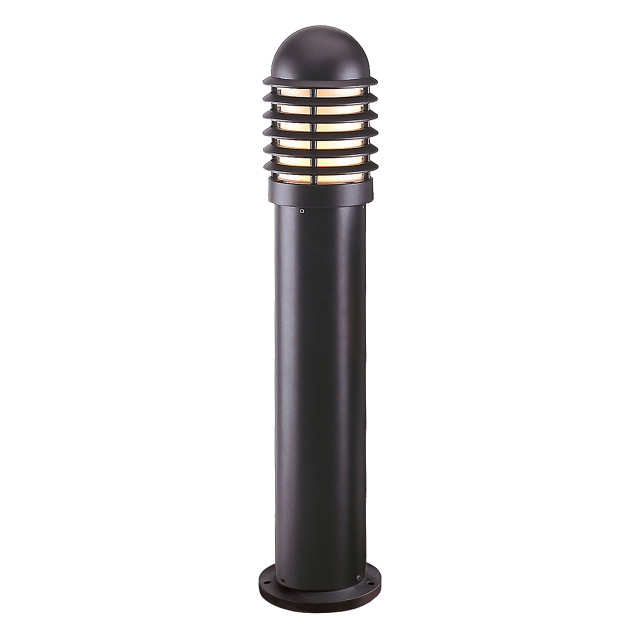 Firstlight Bollard Traditional Style 730mm Post Light in Black and Opal 1