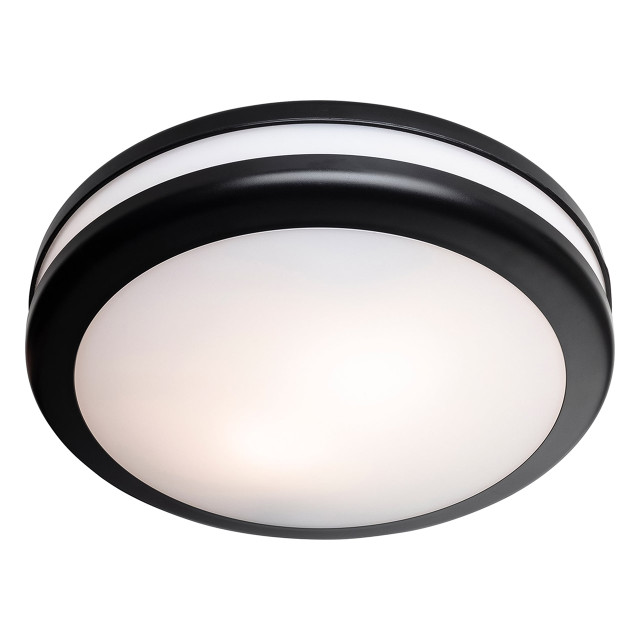 Firstlight Style Modern Style Ceiling Light in Black and Opal 1