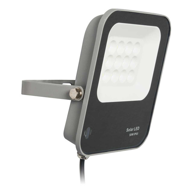 Zink DENBY 450lm LED Solar Floodlight Grey 1