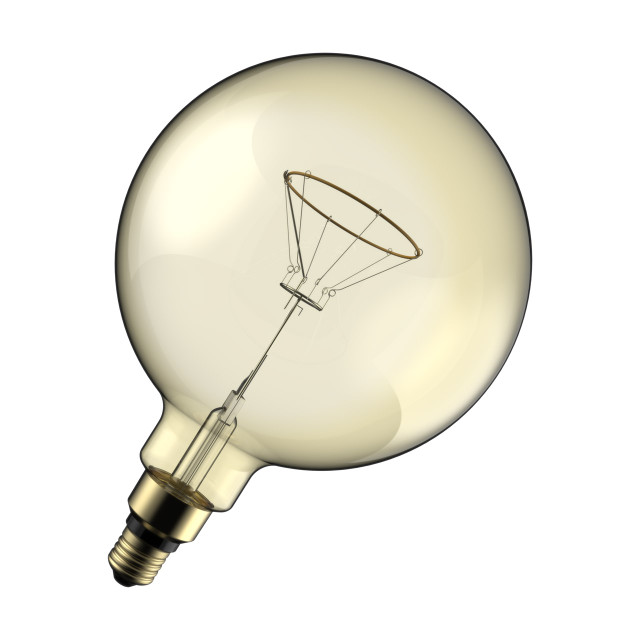 Crompton Lamps LED Globe 4.5W E27 Decorative Eclipse 200mm Extra Warm White Golden