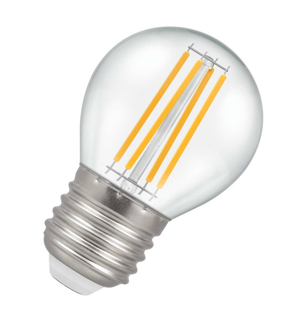 Crompton Lamps LED Golfball 6.5W E27 Filament Warm White Clear (60W Eqv) Main Image