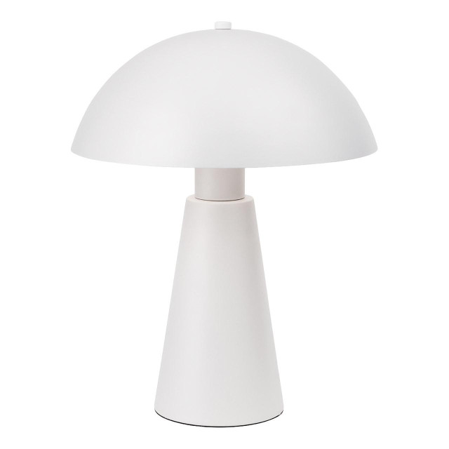 Firstlight Crown Table Lamp with On/Off Switch in White
