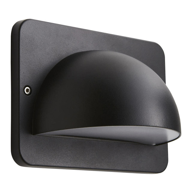 Zink RENNES 10W LED Outdoor Guide Wall Light Black Main Image