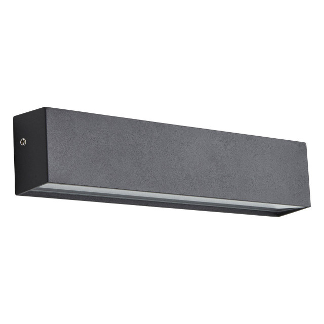 Zink CANNES 9W LED Outdoor Linear Wall Light Anthracite Main Image