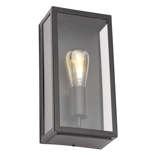 Zink MINERVA Outdoor Box Lantern Black Main Image