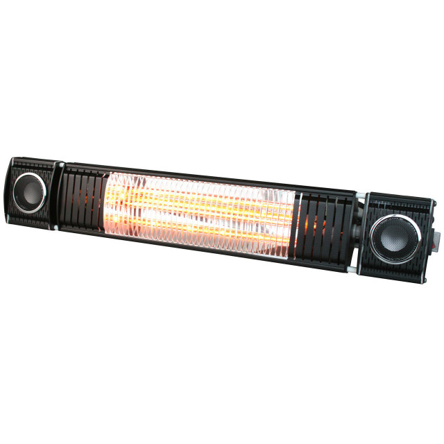 Zink Radiant Flint 2000W Wall Mounted Patio Heater with Bluetooth Speaker Main Image