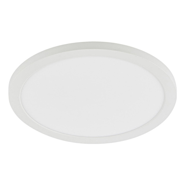 Spa 290mm Tauri LED Flush Ceiling Light 24W Tri-Colour CCT Opal and White Main Image