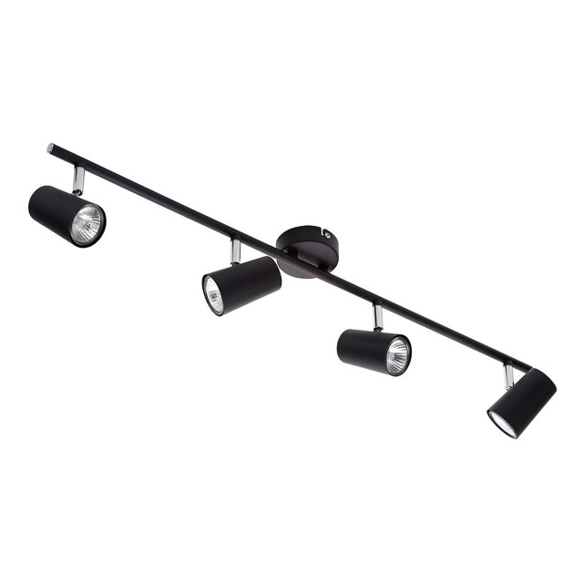 Inlight Harvey 4-Light Light Bar Spotlight Black Main Image