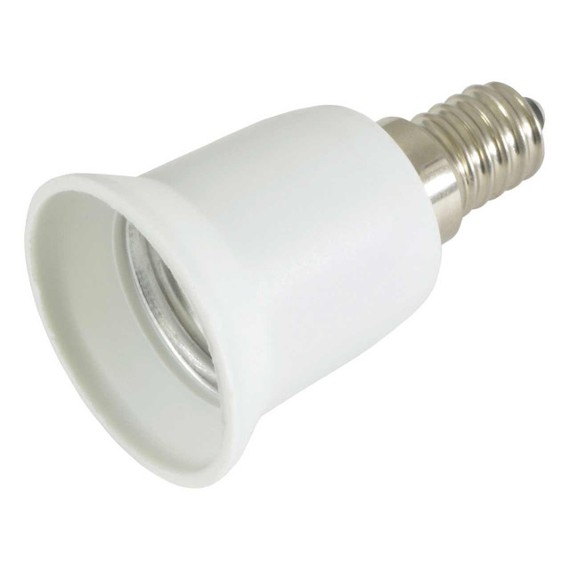 Lyyt E14-E27 Lamp Socket Converter White Main Image