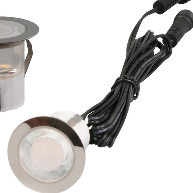 Zink AUBIN Stainless Steel 10 x LED Deck Light Kit Warm White 2